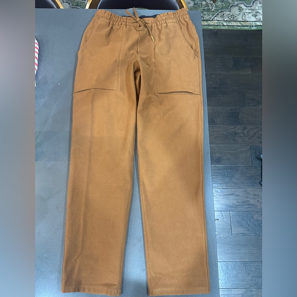 Lululemon Bowline Pants -Size M - LM5A97S Burnt Caramel Utiltech Khaki 30x30